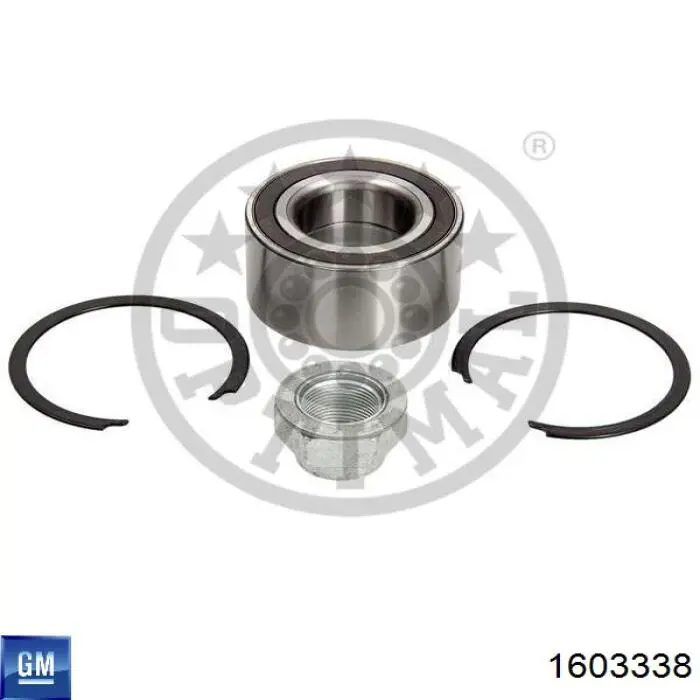 1603338 General Motors Підшипник маточини передньої