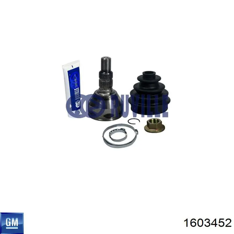 Граната колісна General Motors 55585649 ціна, від 33.52 USD