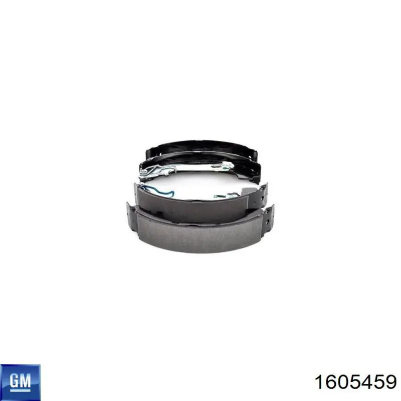Колодки гальмові задні, барабанні General Motors 1605459 ціна, від 24.44 USD