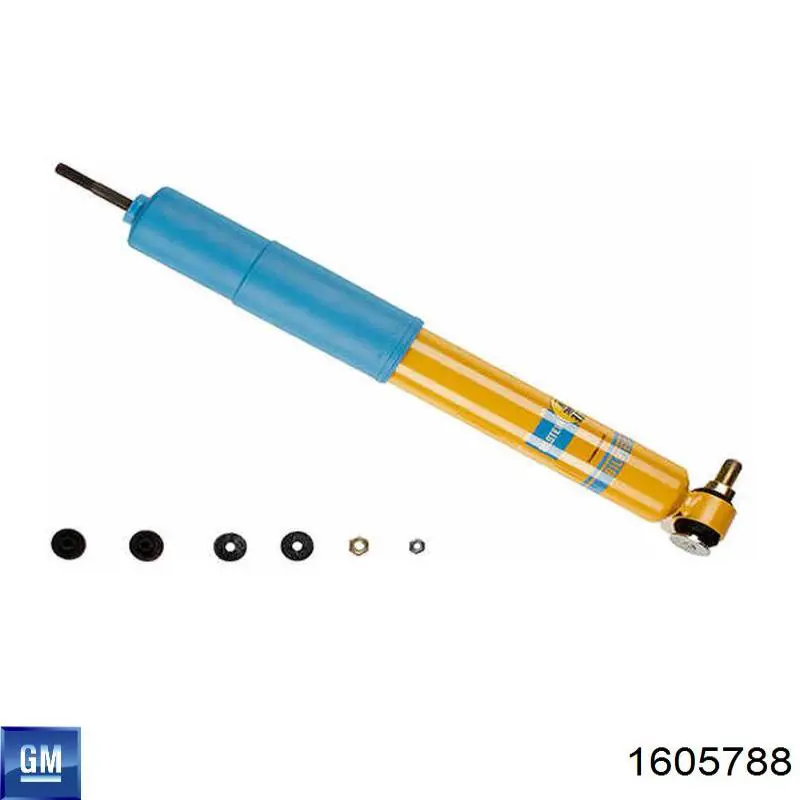 Гальмівні колодки General Motors 1605788 ціна, від 10.70 USD