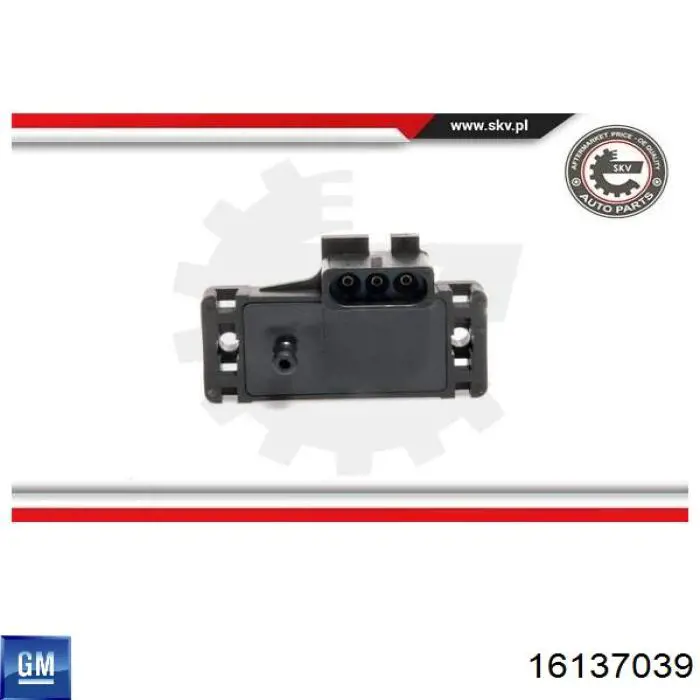 МАП Сенсор 16137039 General Motors