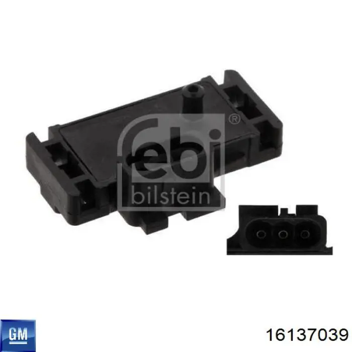 16137039 General Motors Датчик наддува