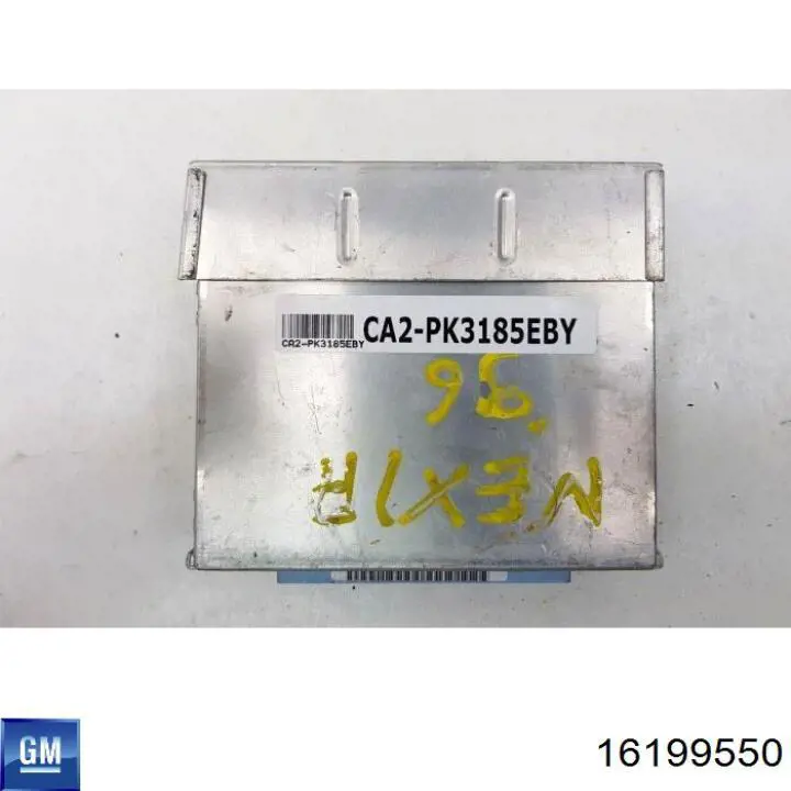 Електронний блок керування двигуном 16199550 General Motors