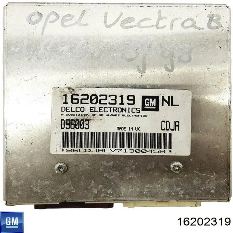 Електронний блок керування двигуном 16202319 General Motors