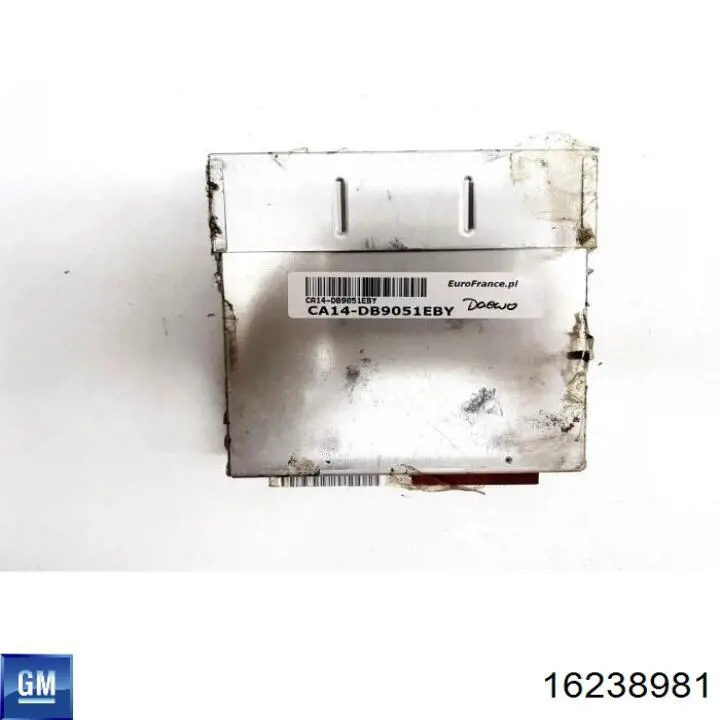 Електронний блок керування двигуном 16238981 General Motors