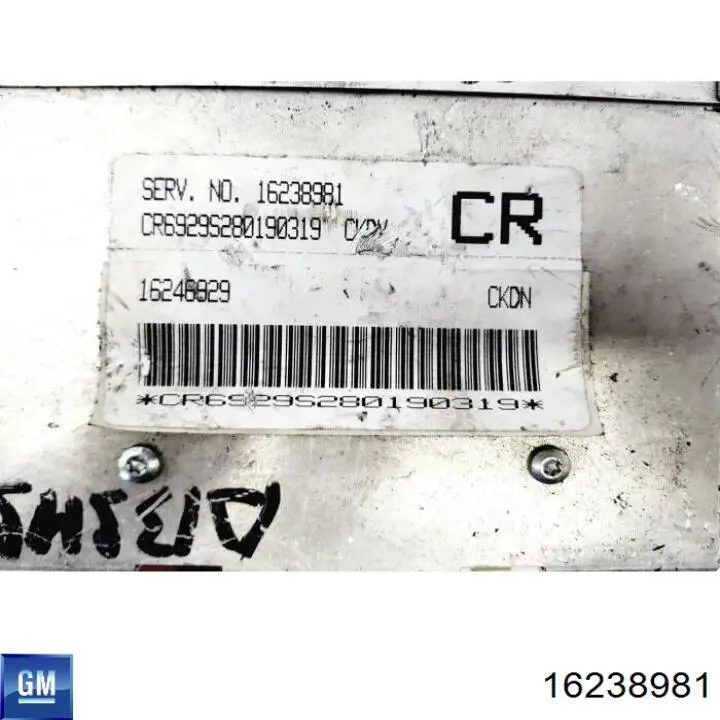 Блок двигуна General Motors 16238981