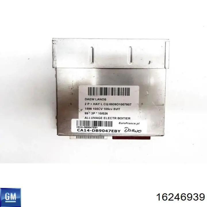  General Motors 16246939 ціна, від 27.87 USD