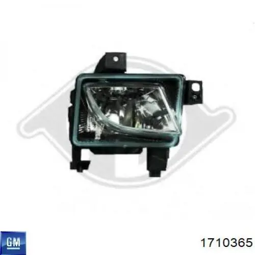 Туманка ліва Opel 1710365 ціна, від 28.98 USD