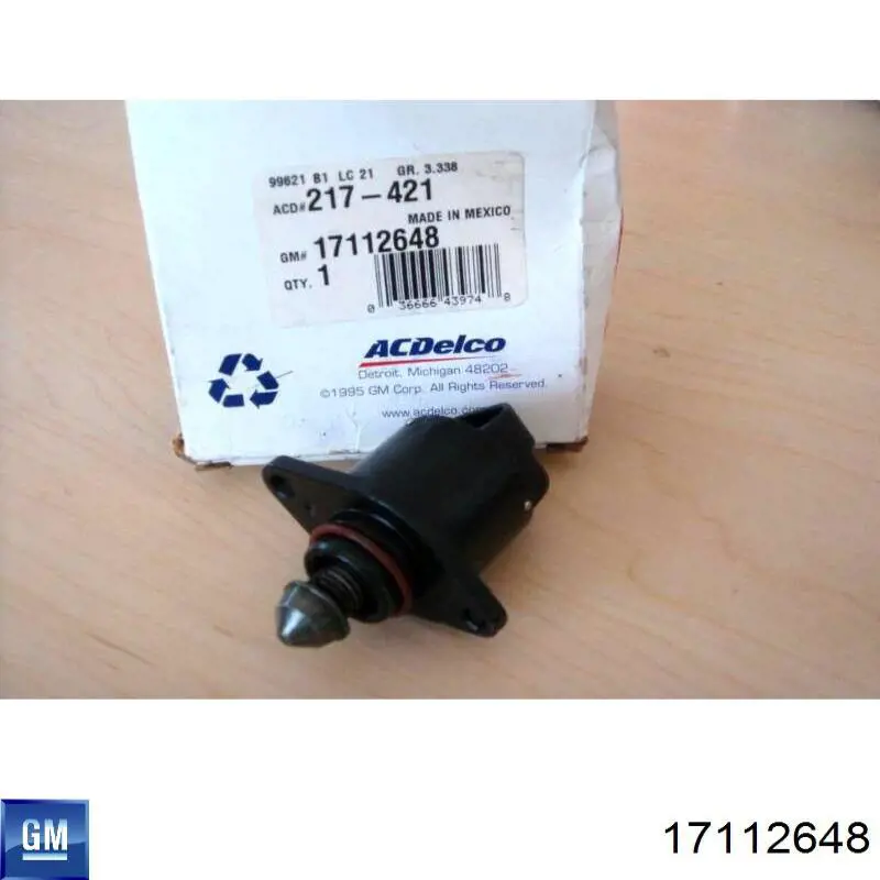 Датчик холостого ходу 17112648 General Motors