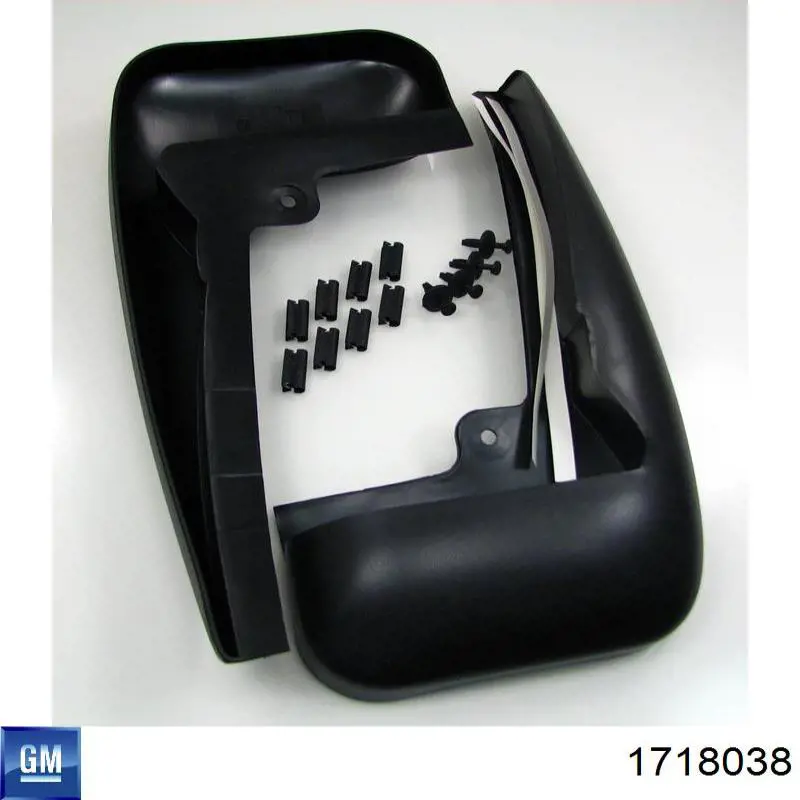 Бризковики передні, комплект General Motors 1718038 ціна, від 275.52 USD
