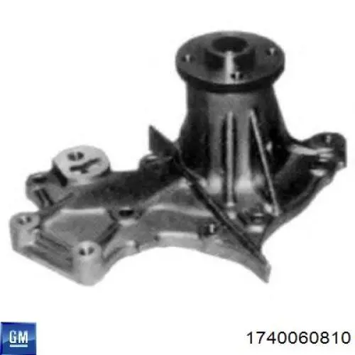 Купити 1740060810 General Motors Насос охолоджуючої рідини