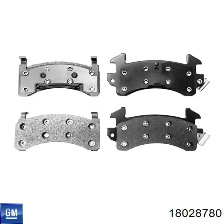 Гальмівні колодки General Motors 18028780 ціна, від 29.33 USD