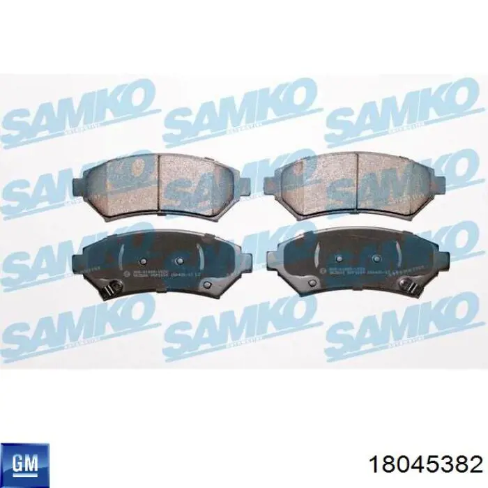 Гальмівні колодки General Motors 18045382 ціна, від 26.04 USD