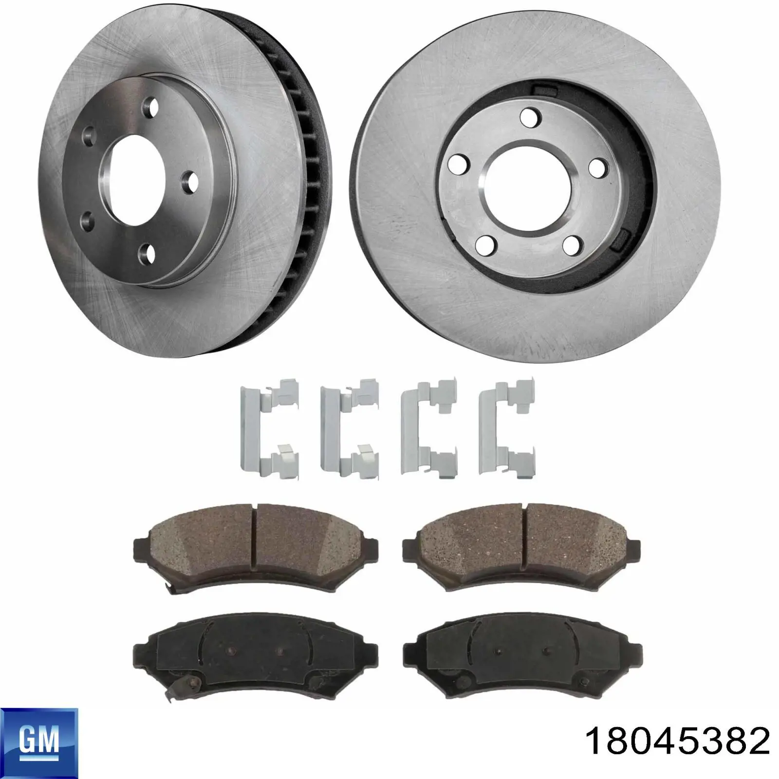 Купити 18045382 General Motors Колодки гальмівні передні, дискові