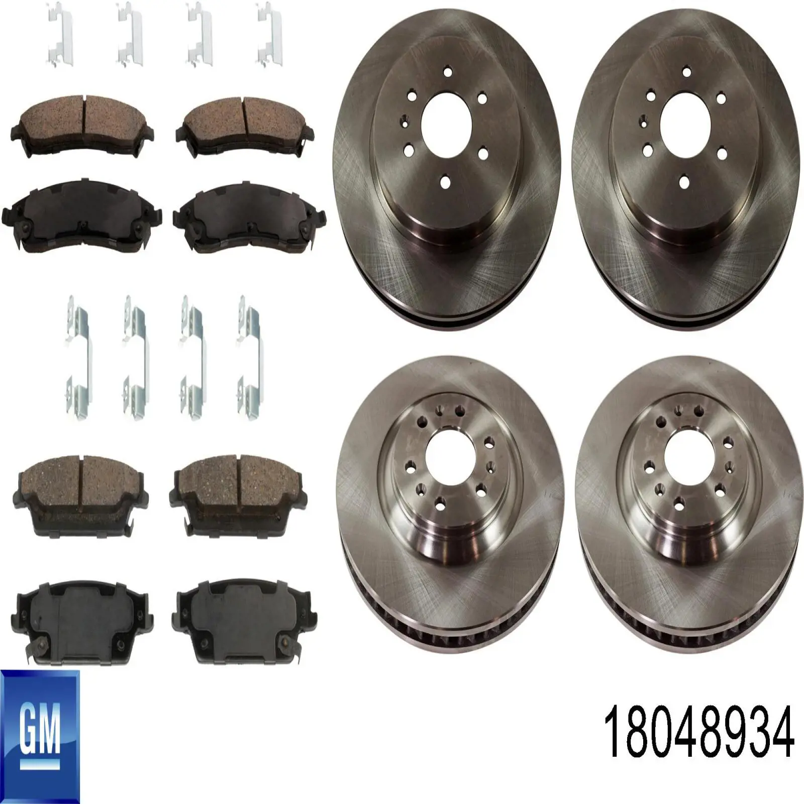 18048934 Opel Гальмо дискове переднє