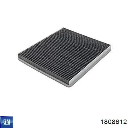 Фільтр повітряний обігрівача General Motors 1808612 ціна, від 4.11 USD