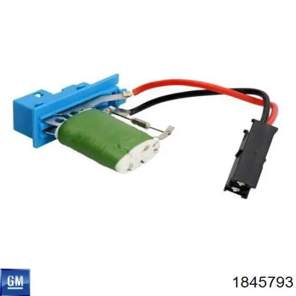 Резистор пічки 1845793 General Motors