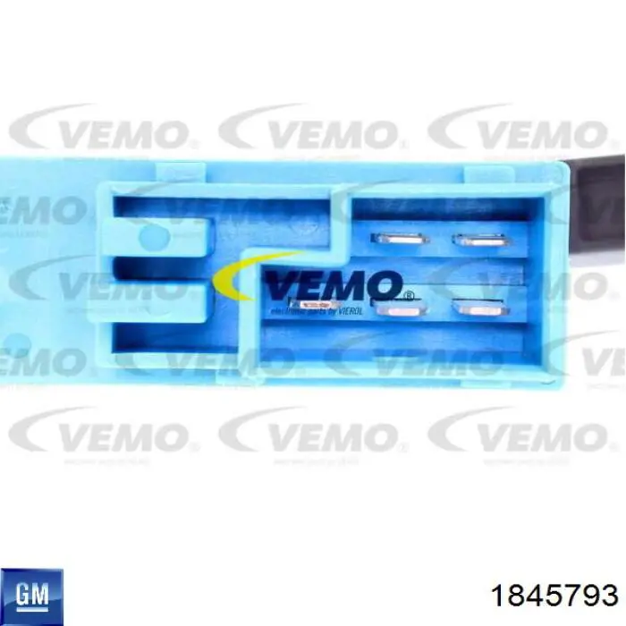 1845793 General Motors Регулятор оборотів пічки