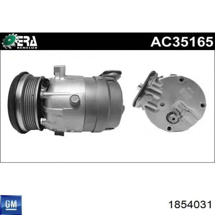 1854031 General Motors Компресор холодоагенту
