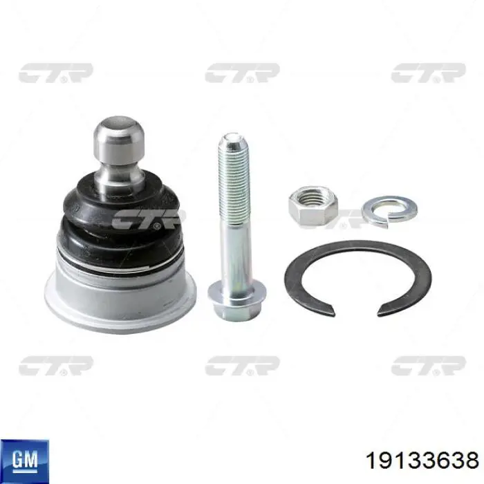 Купити 19133638 General Motors Кульова опора, верхня