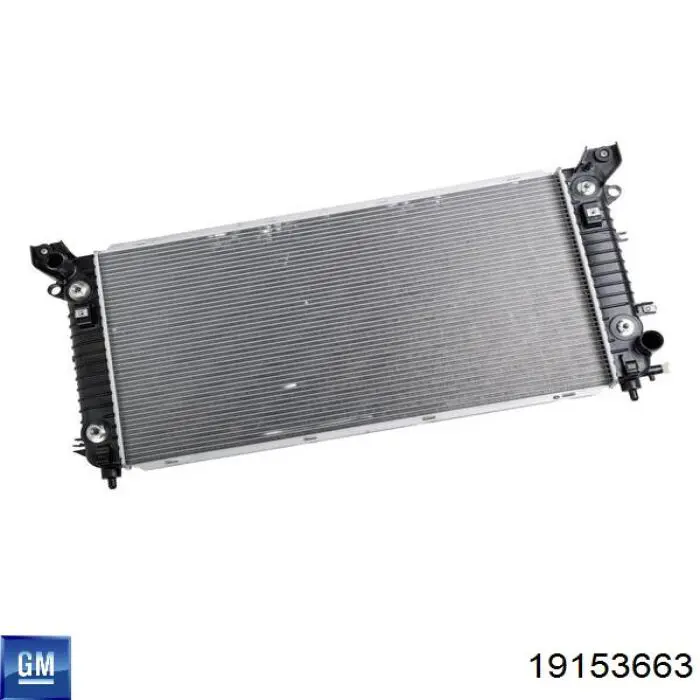 Купити 19153663 General Motors Радіатор двигуна