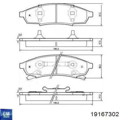 Гальмівні колодки Wagner ZX376 ціна, від 27.17 USD