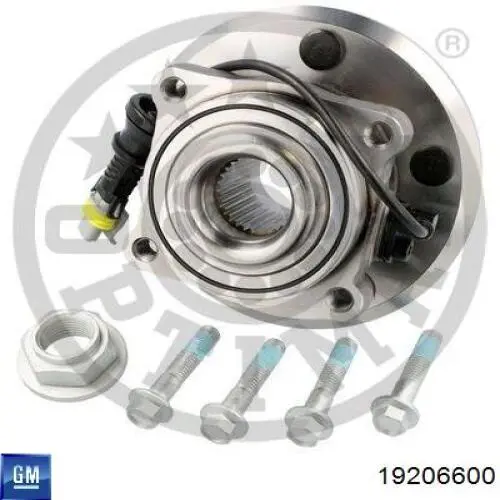 Купити 19206600 General Motors Підшипник ступиці колеса