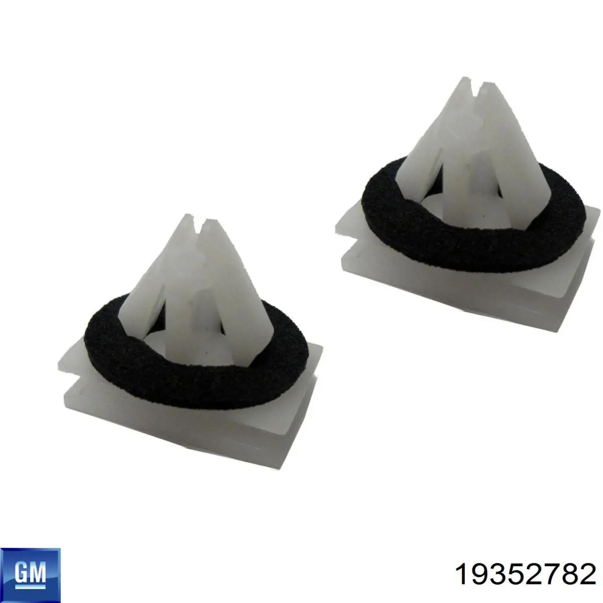 Кліпса (пістон) кріплення молдинга двері MAK 15282 ціна, від 0.63 USD