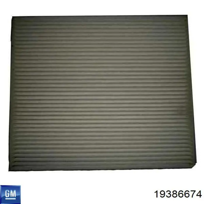 Фільтр повітряний обігрівача General Motors 19386674 ціна, від 11.66 USD