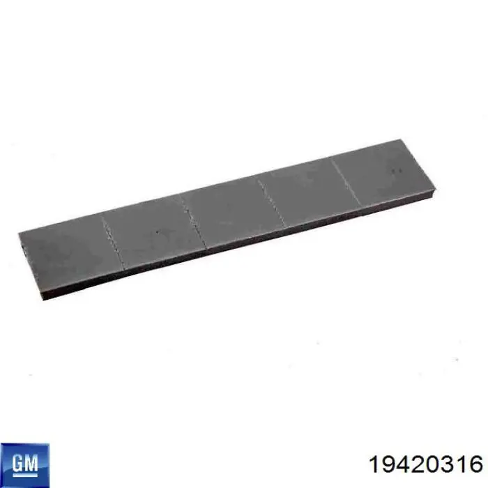 Паливні форсунки 19420316 General Motors