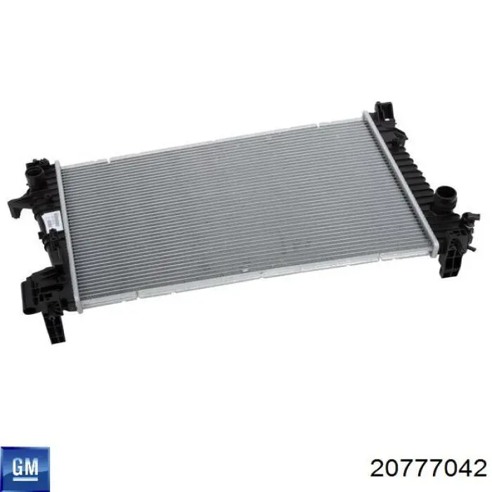 Радіатор охолодження General Motors 20777042