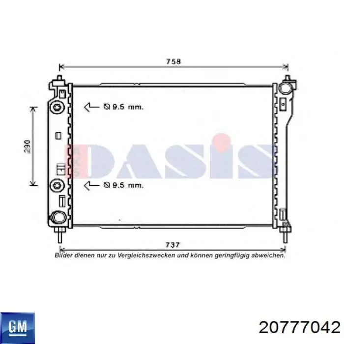 Купити 2550082 Polcar Радіатор двигуна