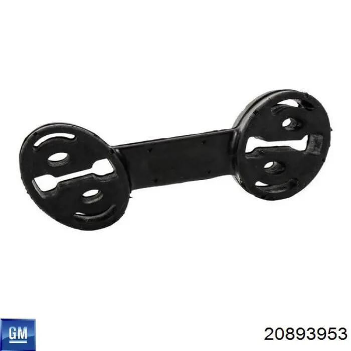 Прокладка випускного колектора Opel 20893953 ціна, від 2.56 USD