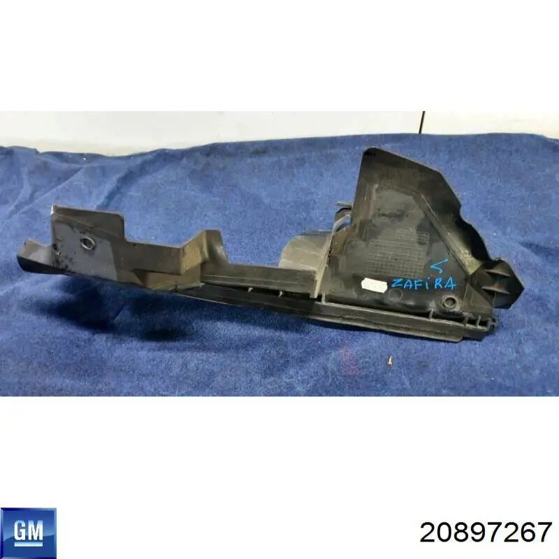 20897267 General Motors Повітропровід (дефлектор) радіатора, лівий