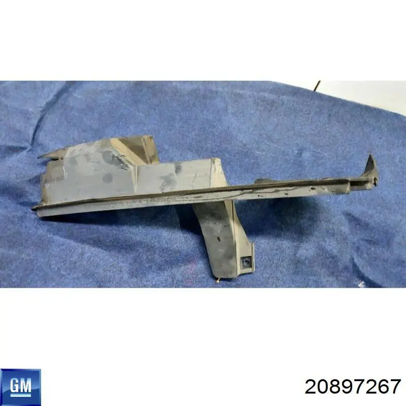 Повітропровід (дефлектор) радіатора, лівий General Motors 20897267 ціна, від 11.43 USD