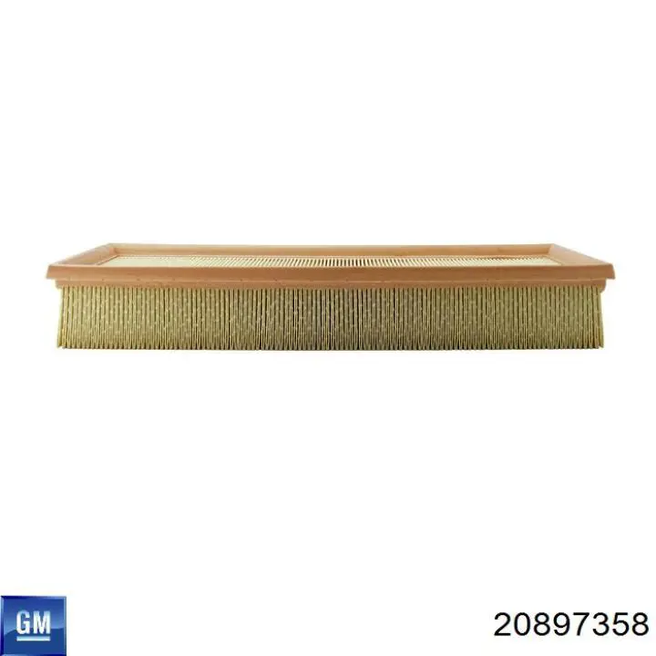 Елемент повітряного фільтра General Motors 20897358 ціна, від 12.92 USD