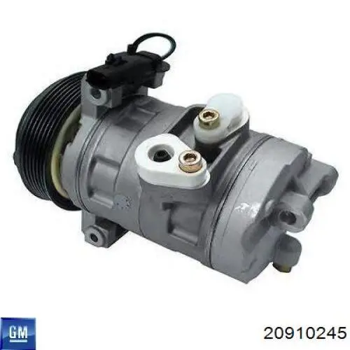 Компресор системи кондиціювання General Motors 20910245 ціна, від 348.40 USD