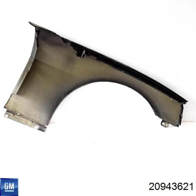 Крило переднє ліве 20943621 General Motors