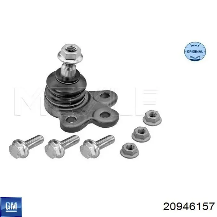 Купити 20946157 General Motors Важіль передньої підвіски нижній, правий