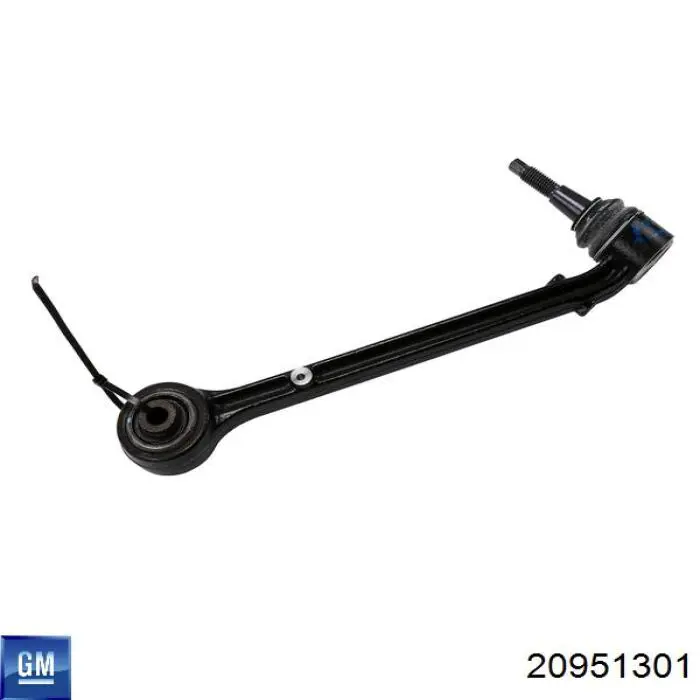Важіль передньої підвіски нижній, правий 20951301 General Motors