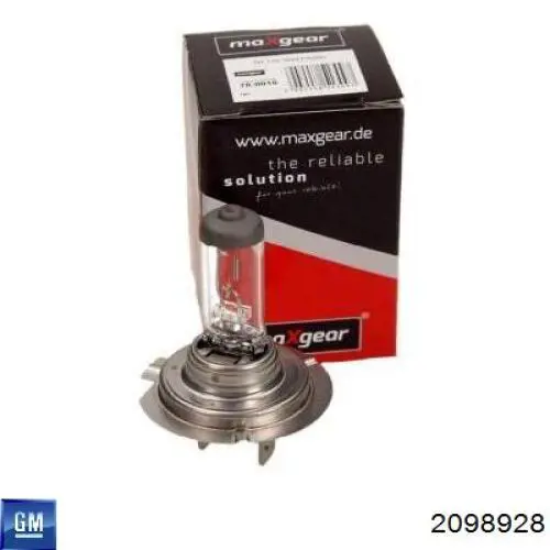 Лампочка галогенна General Motors 2098928 ціна, від 3.82 USD