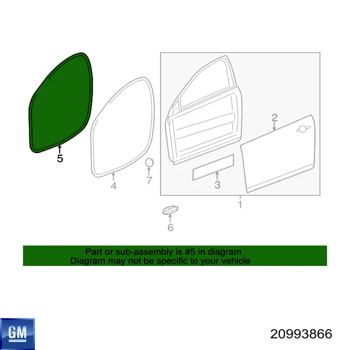  General Motors 20993866 ціна, від 31.67 USD