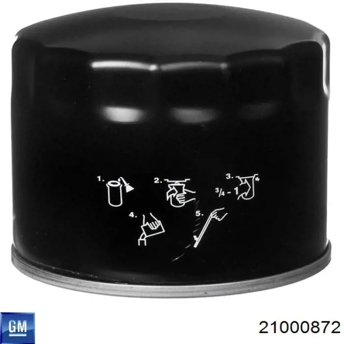 21000872 General Motors Фільтр масла