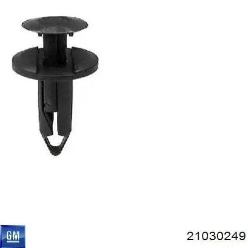 Пістон (кліп) кріплення підкрилки переднього крила Ford 4163348 ціна, від 0.32 USD