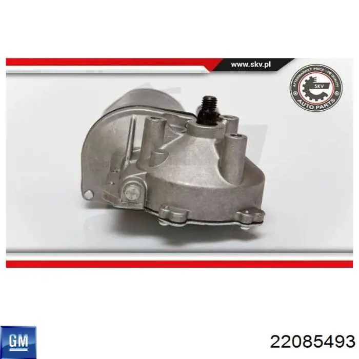 22085493 General Motors Мотор стеклоочищувача