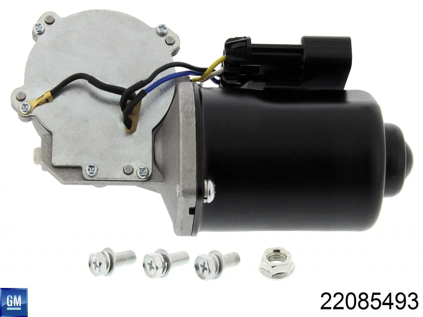 Двигун склоочисника лобового скла (трапеції) 22085493 General Motors