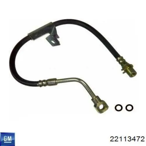 Шланг гальмівний передній, правий Centric Parts 15066058 ціна, від 17.22 USD