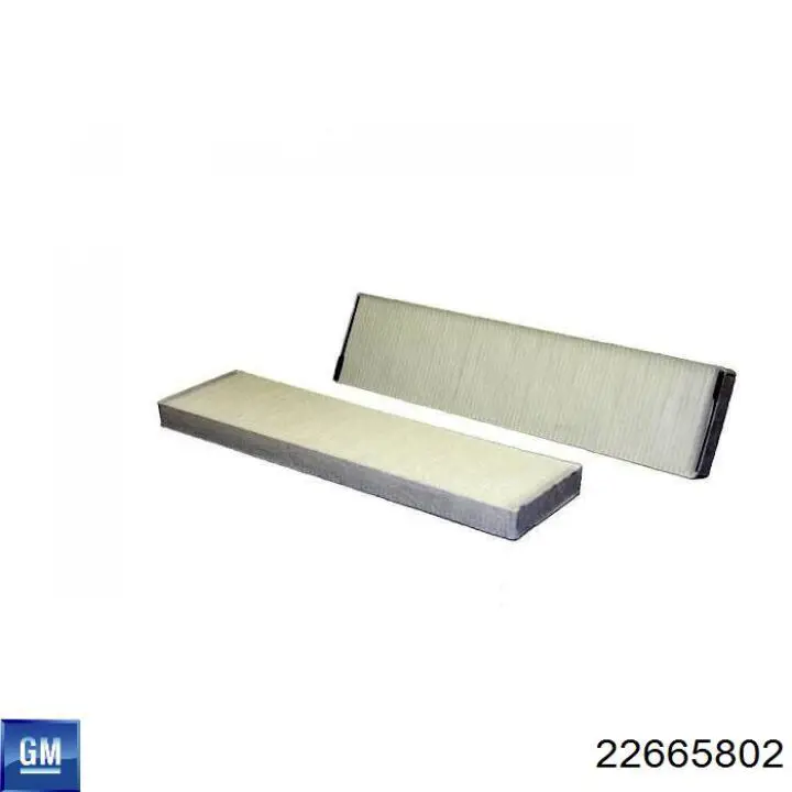 Купити 22665802 General Motors Фільтр салону вугільний