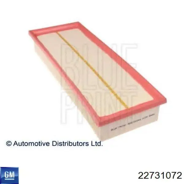 Повітряний фільтр 22731072 General Motors