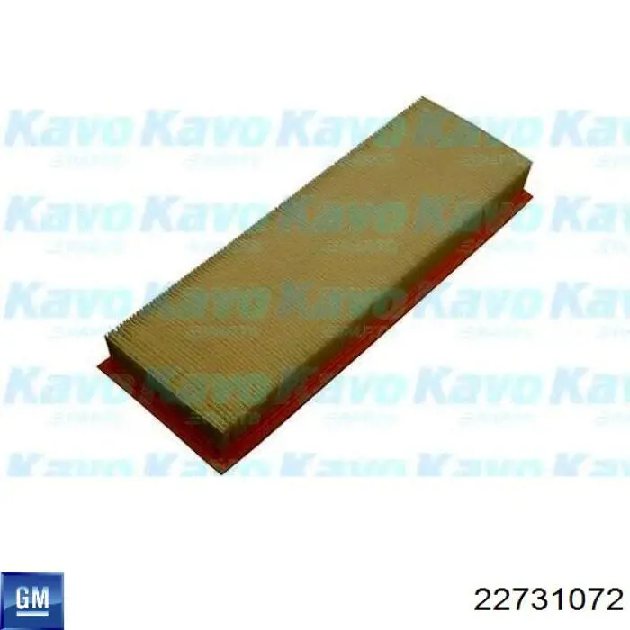 22731072 General Motors Повітряний фільтр двигуна